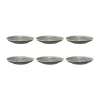 Soucoupe à café Terra Ø 12 cm, lot de 6, Pearl Grey