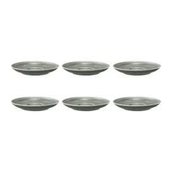Soucoupe à café Terra Ø 12 cm, lot de 6, Pearl Grey