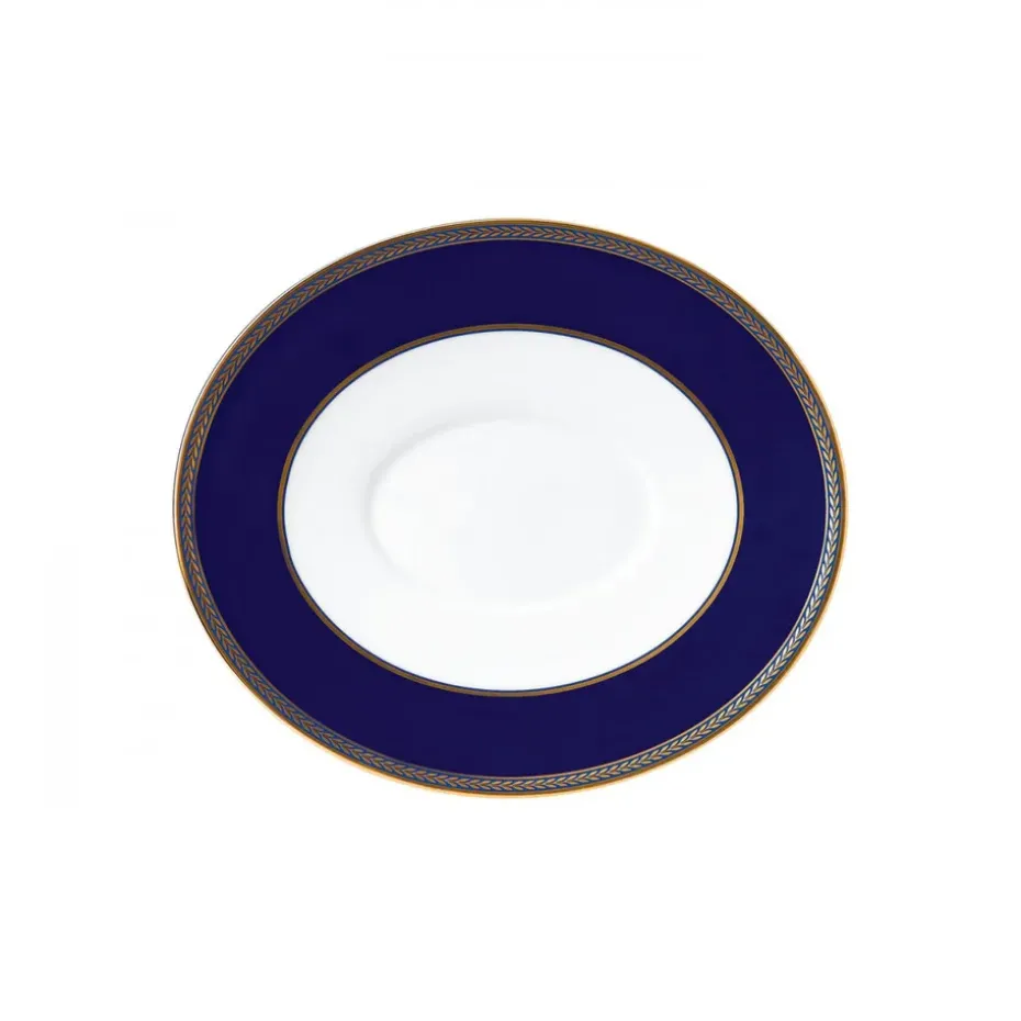 Soucoupe pour saucière Renaissance Gold, bleu
