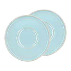 Soucoupe pour tasse à thé Styles Ø13 cm lot de 2, Light blue