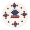 Soucoupe Taika Sato Ø11 cm, Blanc-multicolore