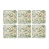 Sous-verre Strawberry Thief lot de 6, Green