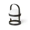 Spot à énergie solaire Soft noir, 18,5 cm