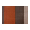 Stripes by tica tapis de couloir horizontal, Brown-terracotta, 90x130 cm
