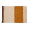 Stripes paillasson horizontal, Ivory-dijon-brown, 40x60 cm