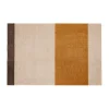 Stripes paillasson horizontal, Ivory-dijon-brown, 60x90 cm
