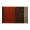 Stripes paillasson horizontal, Brown-terracotta, 60x90 cm
