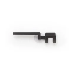 Support pour chiffon et éponge avec ventouse, Gris graphite