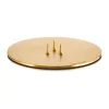 Support pour bougies ester & erik Ø9 cm mat, Or