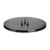 Support pour bougies ester & erik Ø9 cm mat, Noir