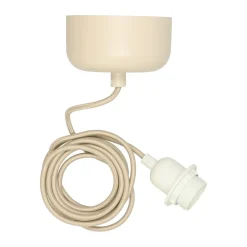 Suspension de plafond avec câble de 250 cm, Beige