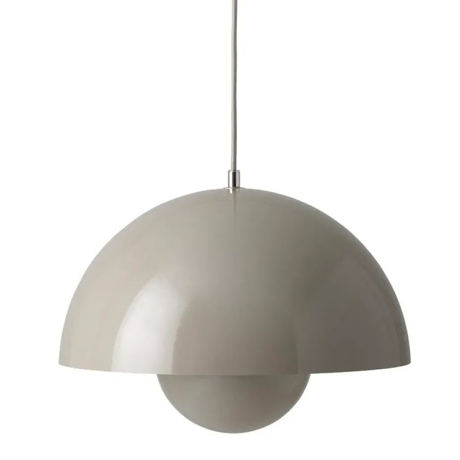 Suspension Flowerpot VP7, Gris-beige