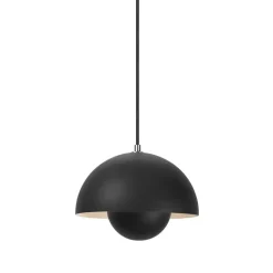 Suspension Flowerpot VP1, Noir mat