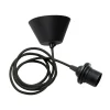 Suspension plafond Watt & Veke textile, Noir
