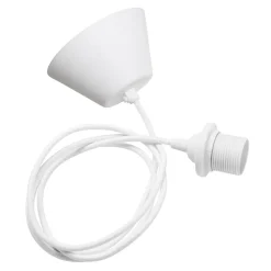 Suspension plafond Watt & Veke textile, Blanc
