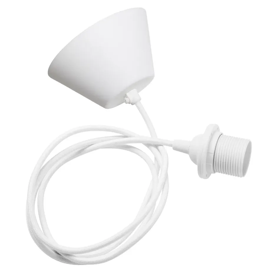 Suspension plafond Watt & Veke textile, Blanc