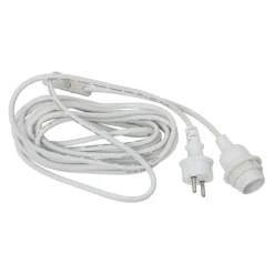 Suspension pour lampe d'extérieur IP44, Blanc