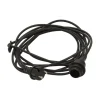 Suspension pour lampe d'extérieur IP44, Noir