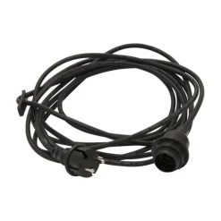 Suspension pour lampe d'extérieur IP44, Noir