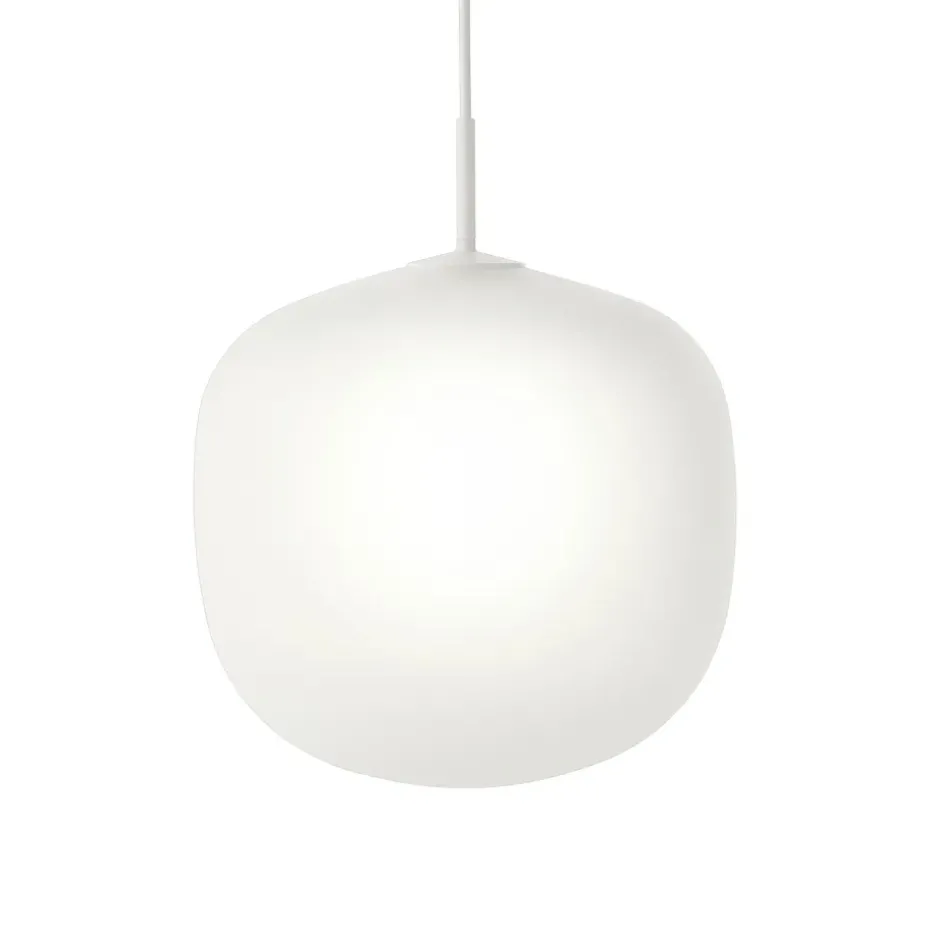 Suspension Rime Ø37 cm, Blanc