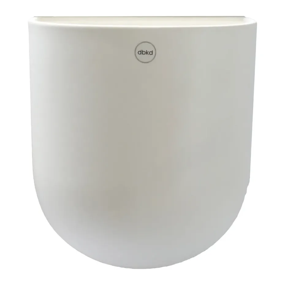 Suspension pot de fleur blanc Cut, x-Large