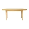 Table à manger C63E, Oak nature oiled
