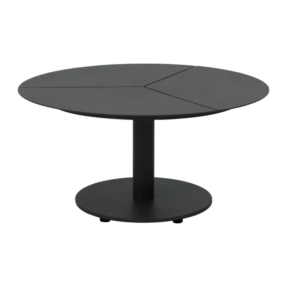 Table basse Peace, Anthracite, Ø80x40 cm