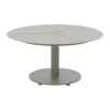 Table basse Peace, Light grey, Ø80x40 cm