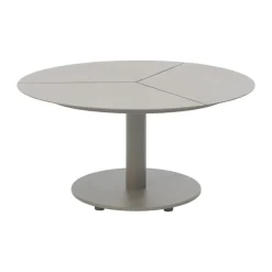 Table basse Peace, Light grey, Ø80x40 cm
