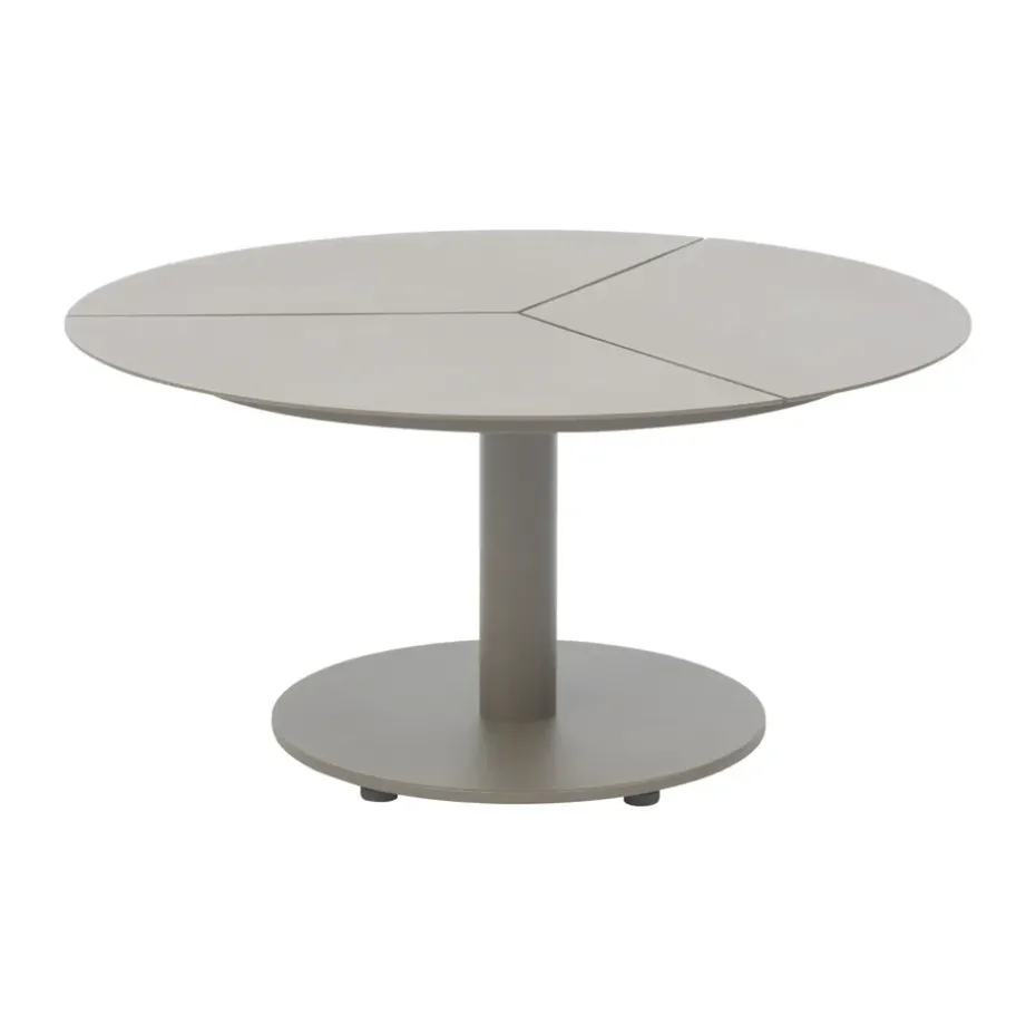 Table basse Peace, Light grey, Ø80x40 cm