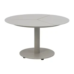 Table basse Peace, Light grey, Ø80x46 cm