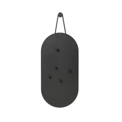 Tableau d’affichage A-Bulletin Board, black, aimants inclus
