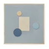 Tableau d'affichage Noticeboard + 3 aimants, Bleu