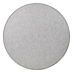 Tableau d'affichage Retell Ø80 cm, Gris clair