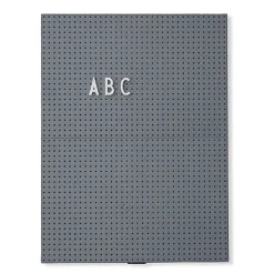 Tableau pour lettres A4 Design Letters, gris foncé
