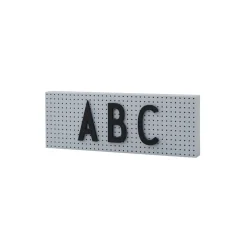 Tableau pour lettres Design Letters petit, gris
