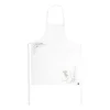 Tablier Alv, Blanc-gris