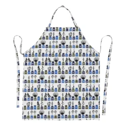 Tablier Persons kryddskåp petit motif, Bleu