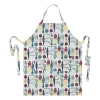 Tablier Picknick petit motif, Multicolore