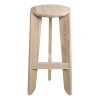 Tabouret de bar Eli 75 cm, Chêne