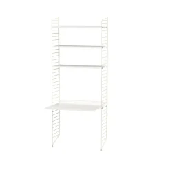 Étagère String, blanc, 78x30 cm, lot de 3