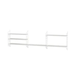 Étagère String Pocket métal, Blanc
