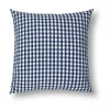Taie d'oreiller Bæk&Bølge 50x60 cm, Bleu foncé-blanc