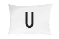 Taie d'oreiller Design Letters 70x50 cm, U