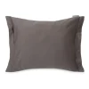 Taie d'oreiller Hotel Cotton Sateen 50x90 cm, Charcoal grey
