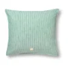 Taie d'oreiller Monochrome Lines 50x60 cm, Vert-blanc