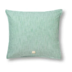 Taie d'oreiller Monochrome Lines 50x60 cm, Vert-blanc