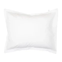 Taie d'oreiller Pousada Percale EKO, Blanc, 50x60 cm