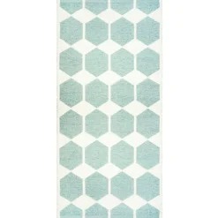 Tapis Anna bleu, 70x100 cm