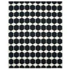 Tapis Anna noir grand, 150x200 cm